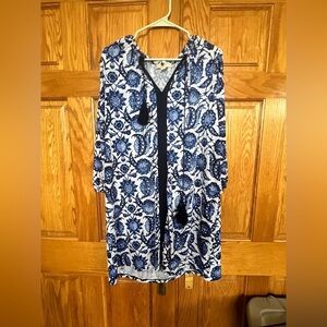 Michael Kors - Floral Dress with Tassels